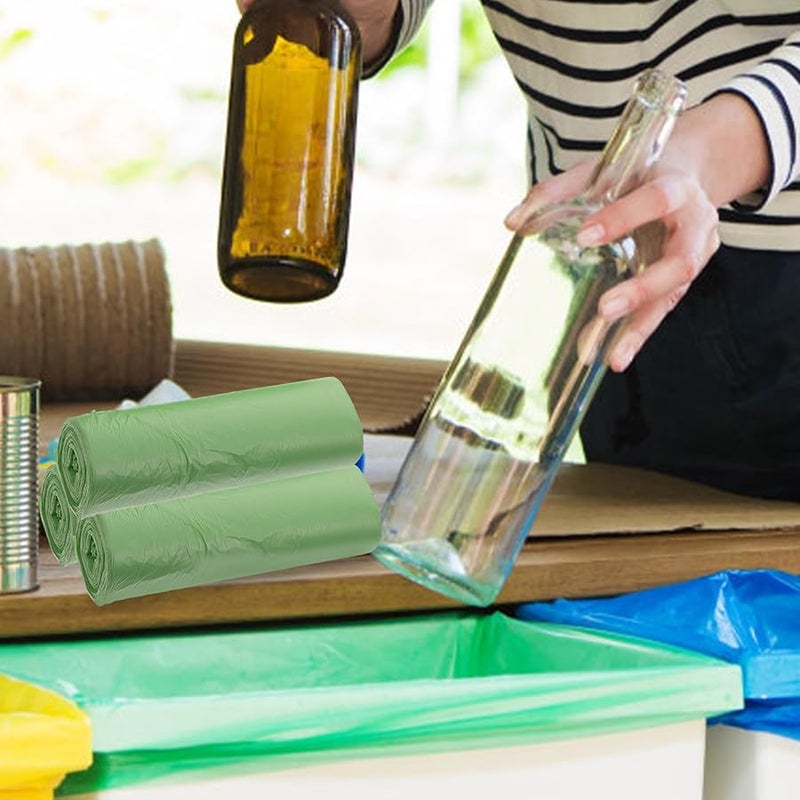 Biodegradable Compost Garbage Bags 100Pcs 50X60Cm Cornstarch Eco Friendly Trash Bags - Image 4